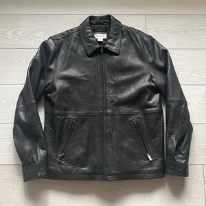 Calvin Klein Black Leather Jacket